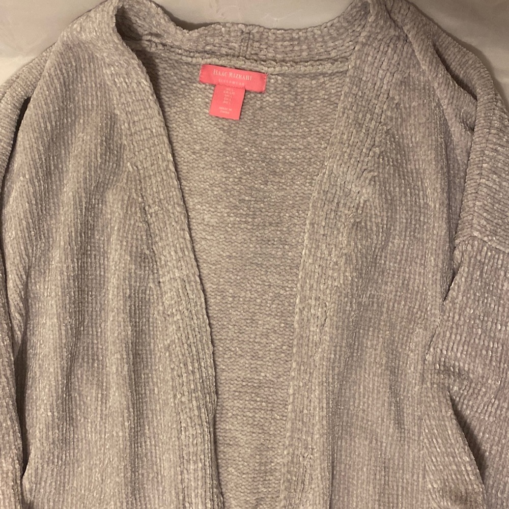 Isaac Mizrahl Soft Sweater Sleepwear, Size Large